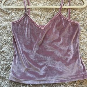 Velvet tank top, never worn!